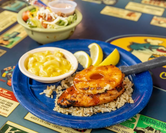 Bourbon Chicken.