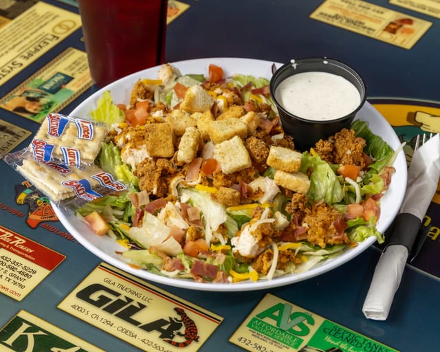 Chicken Club Salad.