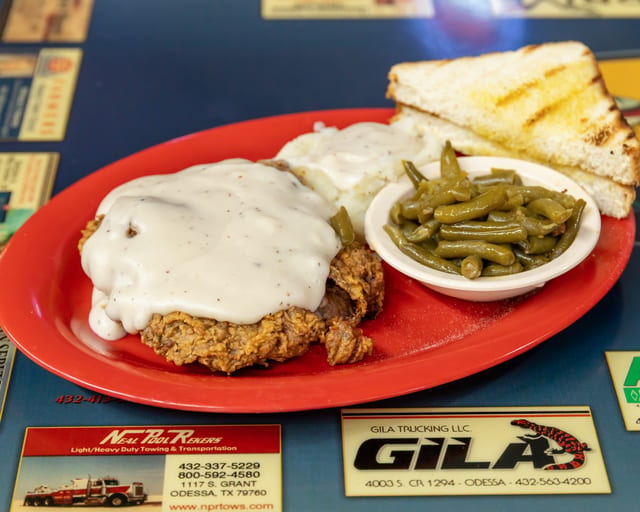 Chicken Fried Steak Sandwich.